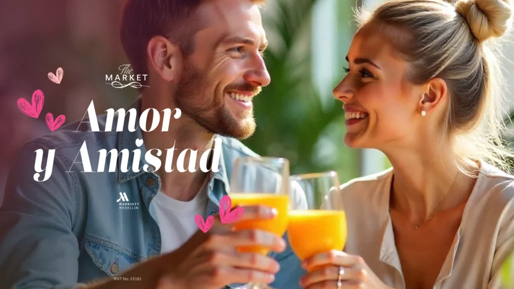 Brunch de Amor y Amistad en Medellín: vive una experiencia única en The Market del Hotel Marriott