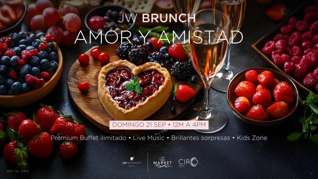 Celebrar Amor y Amistad en Bogotá con brunch