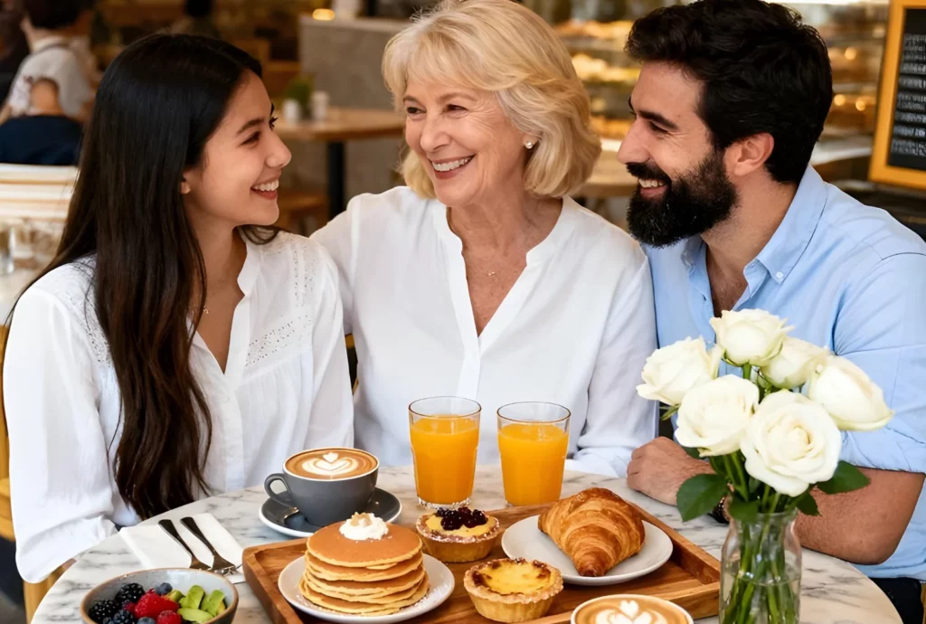 Brunch del día de la Madre en Medellín con estaciones de comida ilimitadas, parrilla, coctelería y música en vivo. Celebra con mamá en El Poblado.