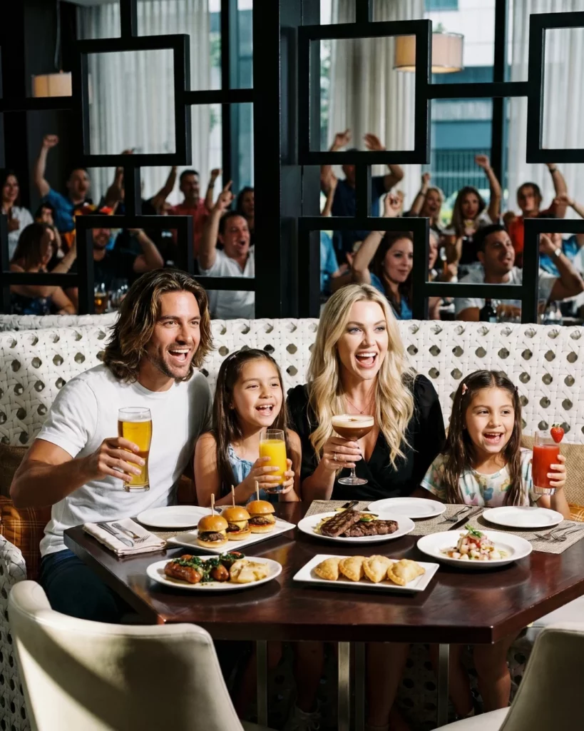 Fútbol y Brunch para celebrar el Día del Padre en Salitre el 20 de junio de 2026 en Marriott Bogotá